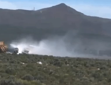 Συναγερμός στις ΗΠΑ: Εκτροχιάστηκε τρένο στη Νεβάδα που μετέφερε χειροβομβίδες (βίντεο)